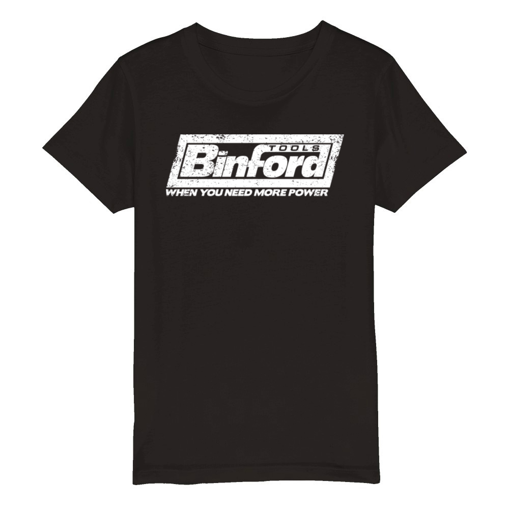 Binford Tools Organic Kids Crewneck T-shirt