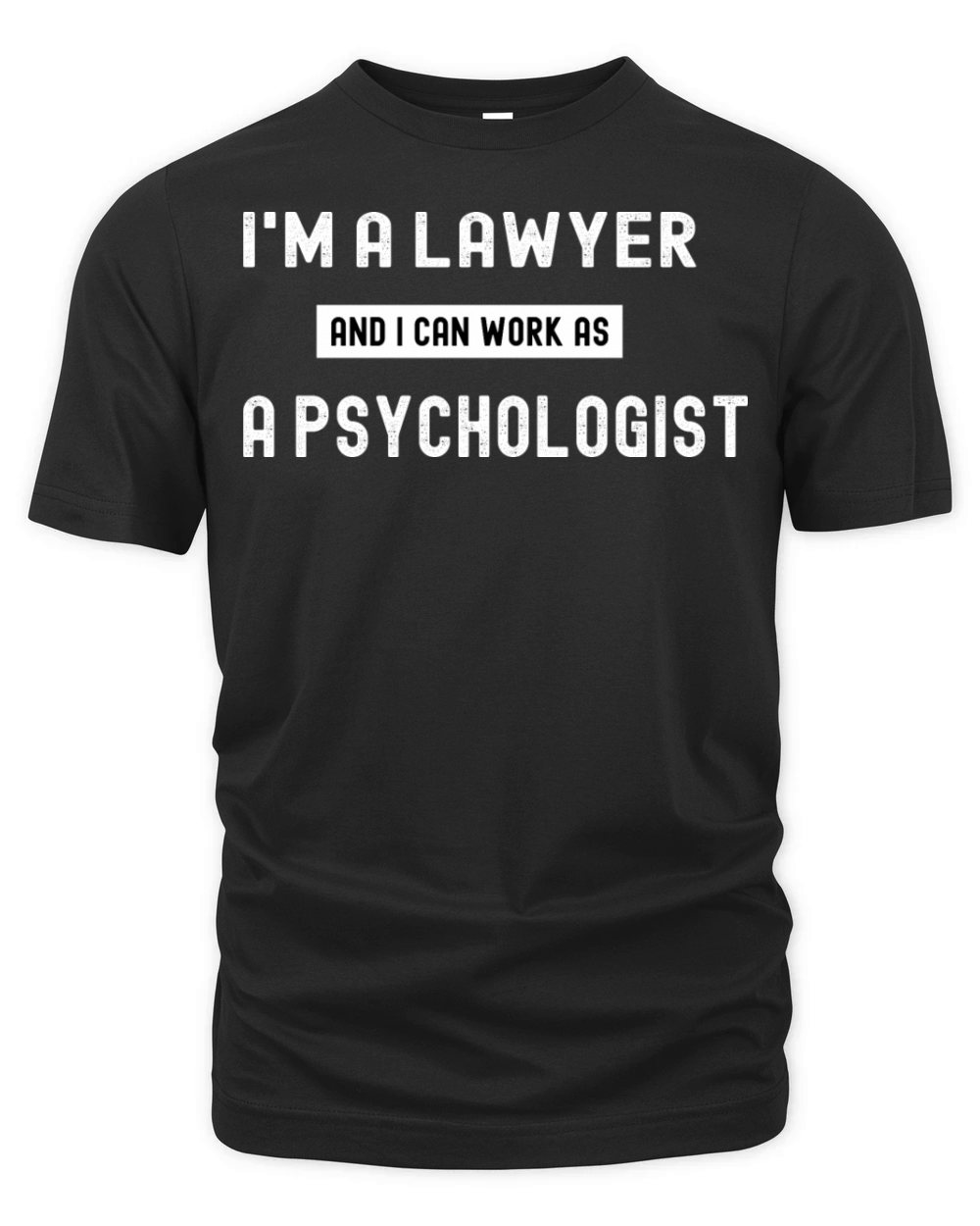 im a lawyer and i can work as a psychologist Organic Unisex T-shirt