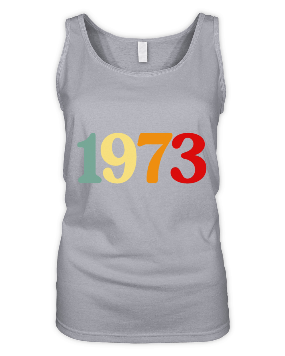 Retro 1973 Vintage Roe Pro Feminist Organic Women's Tank Top