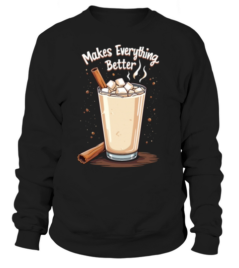 Vintage Retro Style Horchata Mexican Drink Summer Sweatshirt Unisex