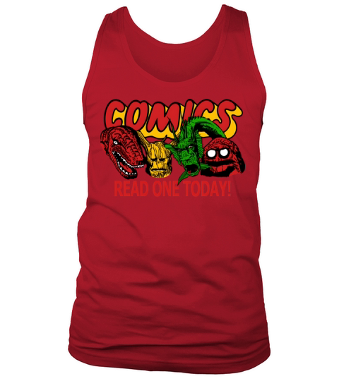 Comics Read One Today Tank Top Unisex