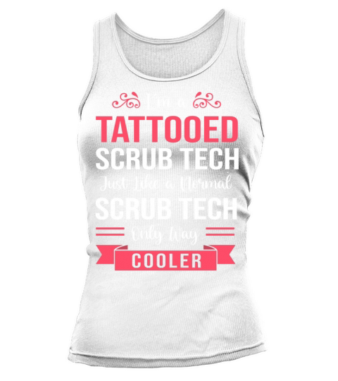 Surgical Technologist Im A Tattooed Scrub Tech Tank top Woman