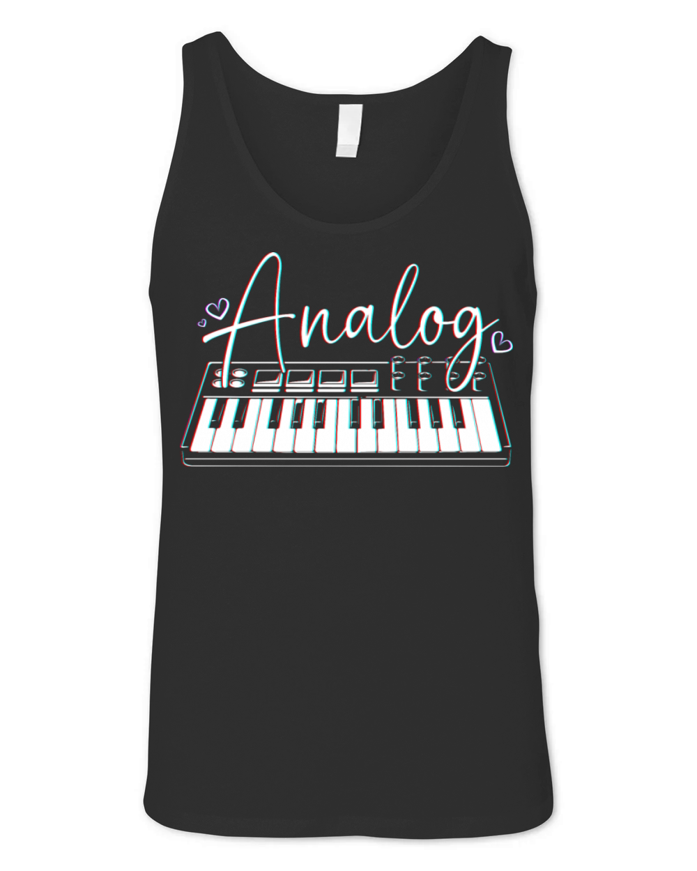 Vintage Analog Beat Maker Music Producer Unisex Jersey Tank