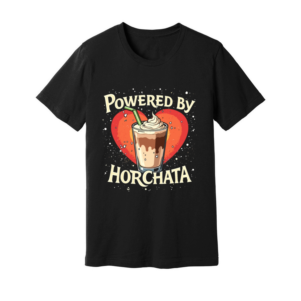 Vintage Retro Style Horchata Mexican Drink Summer Unisex Jersey Tee