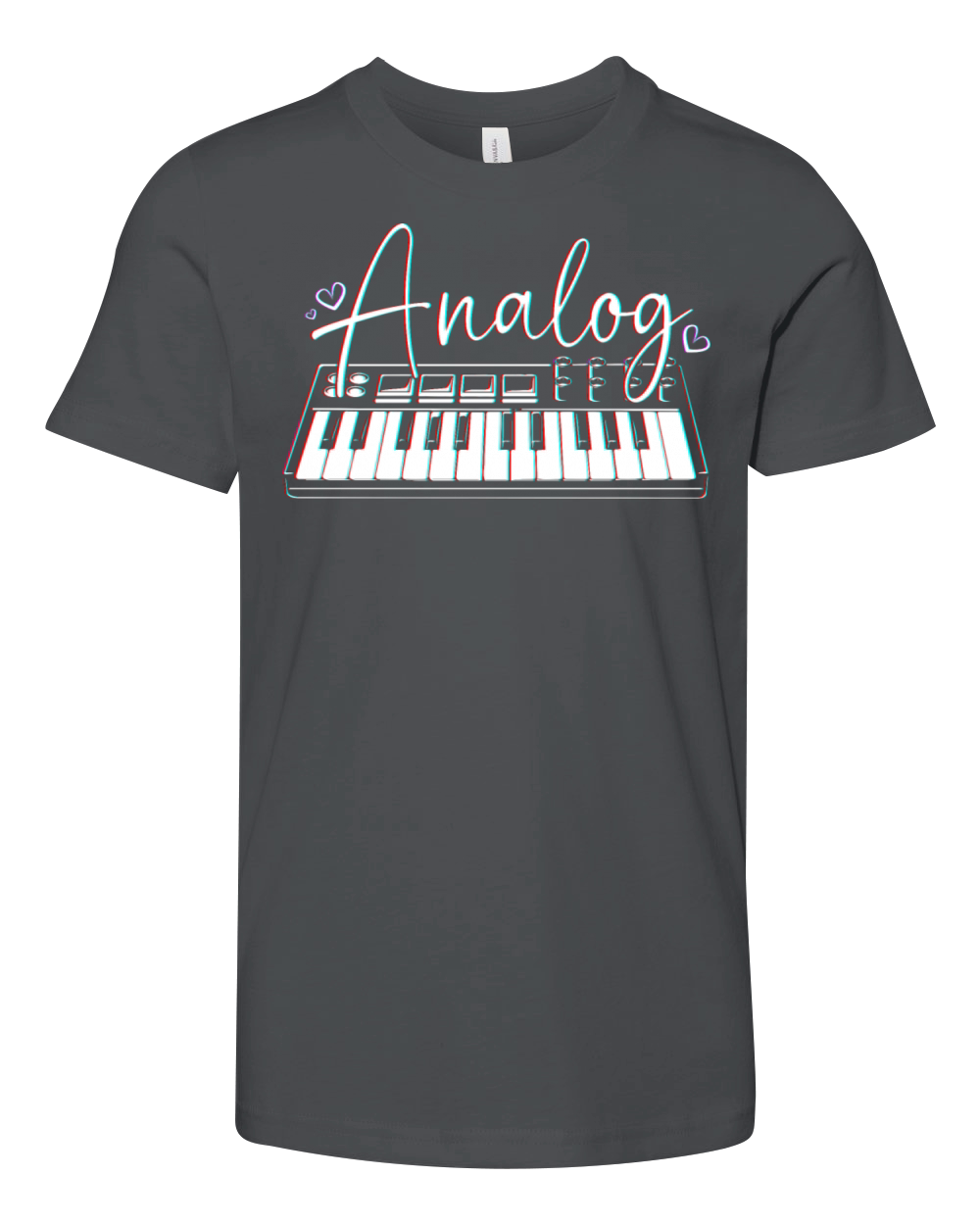 Vintage Analog Beat Maker Music Producer Youth Unisex Jersey Tee