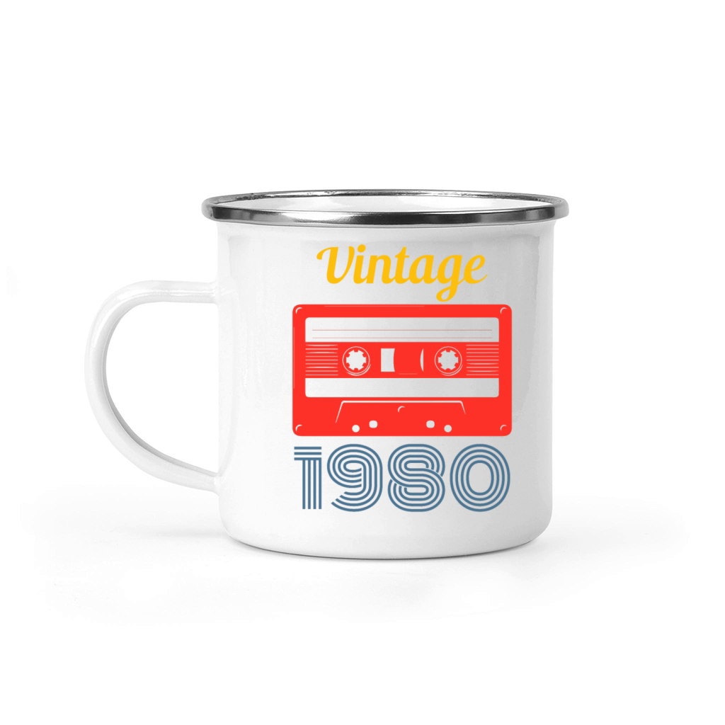 Vintage Music Camping Mug