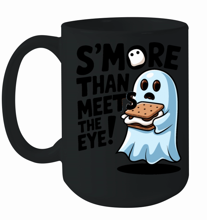 Smore than meets the eye Ghost With Smore Ceramic Mug