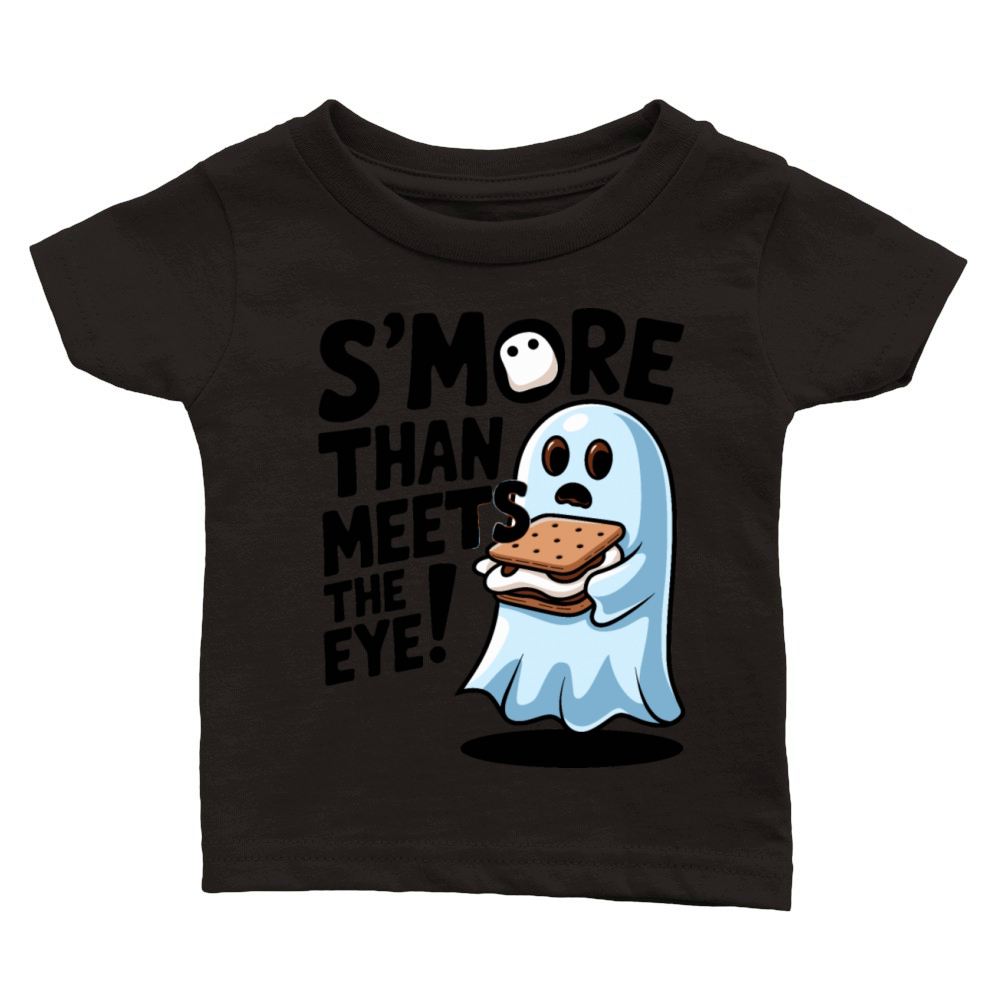 Smore than meets the eye Ghost With Smore Classic Baby Crewneck T-shirt