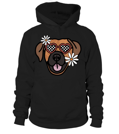 Rhodesian Ridgeback Retro Dog Hoodie Unisex