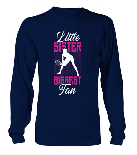 Funny Tennis Player Racket Sister Long sleeved Unisex