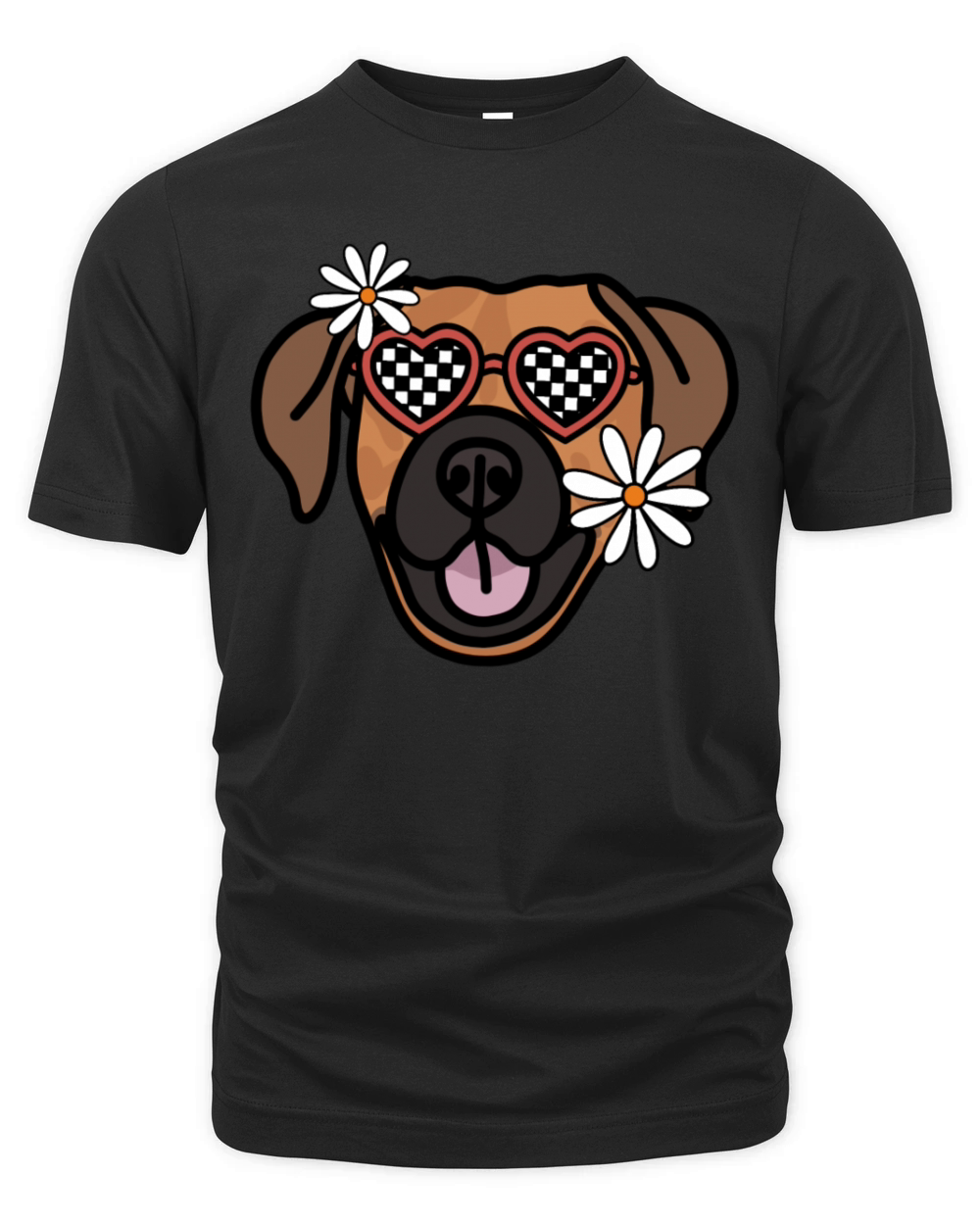 Rhodesian Ridgeback Retro Dog Organic Unisex T-shirt
