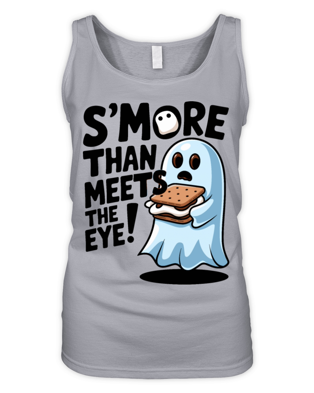 Smore than meets the eye Ghost With Smore Organic Women's Tank Top