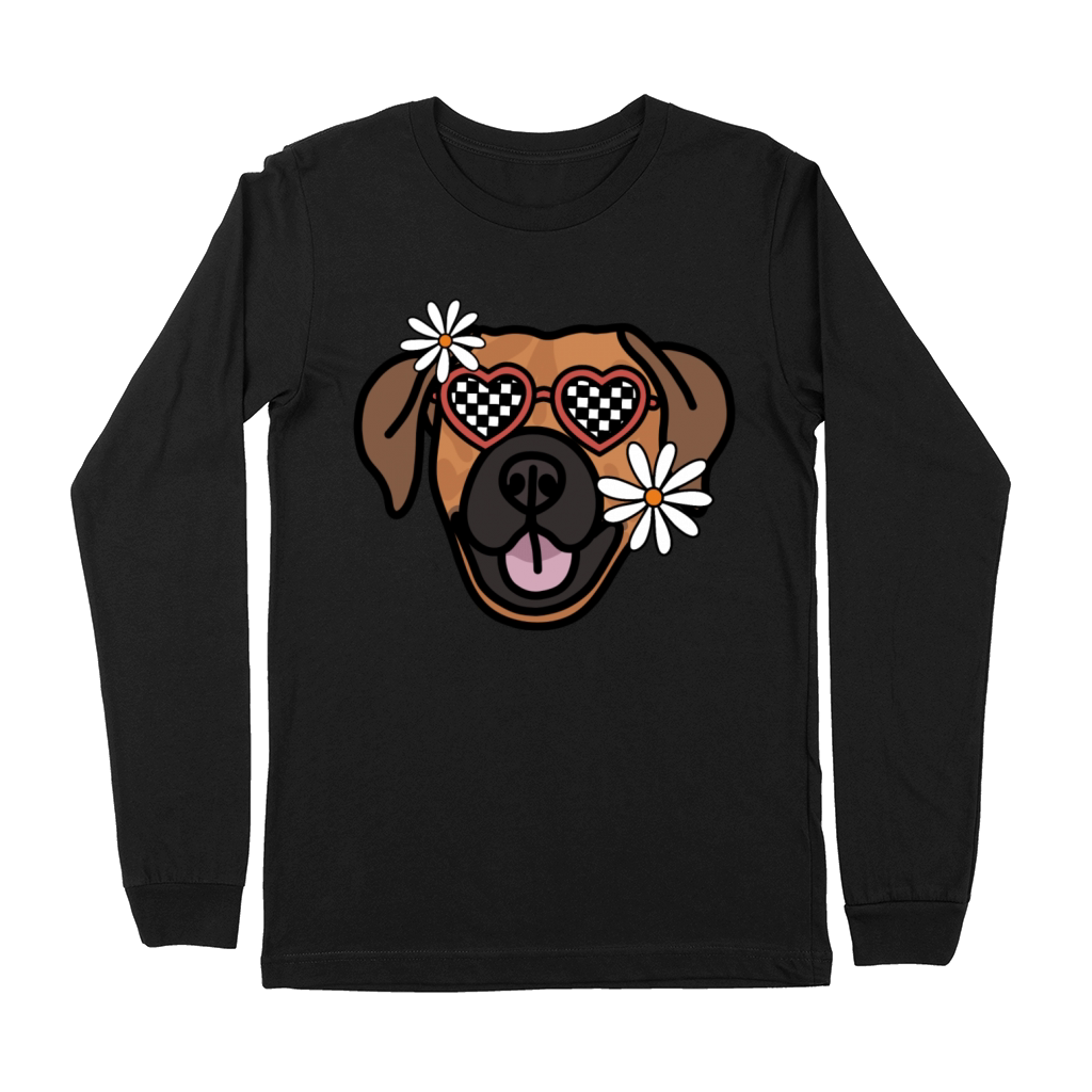 Rhodesian Ridgeback Retro Dog Premium Long Sleeve