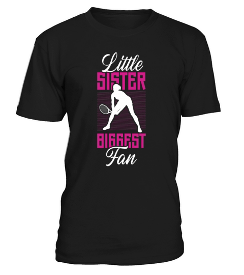 Funny Tennis Player Racket Sister T-Shirt Unisex
