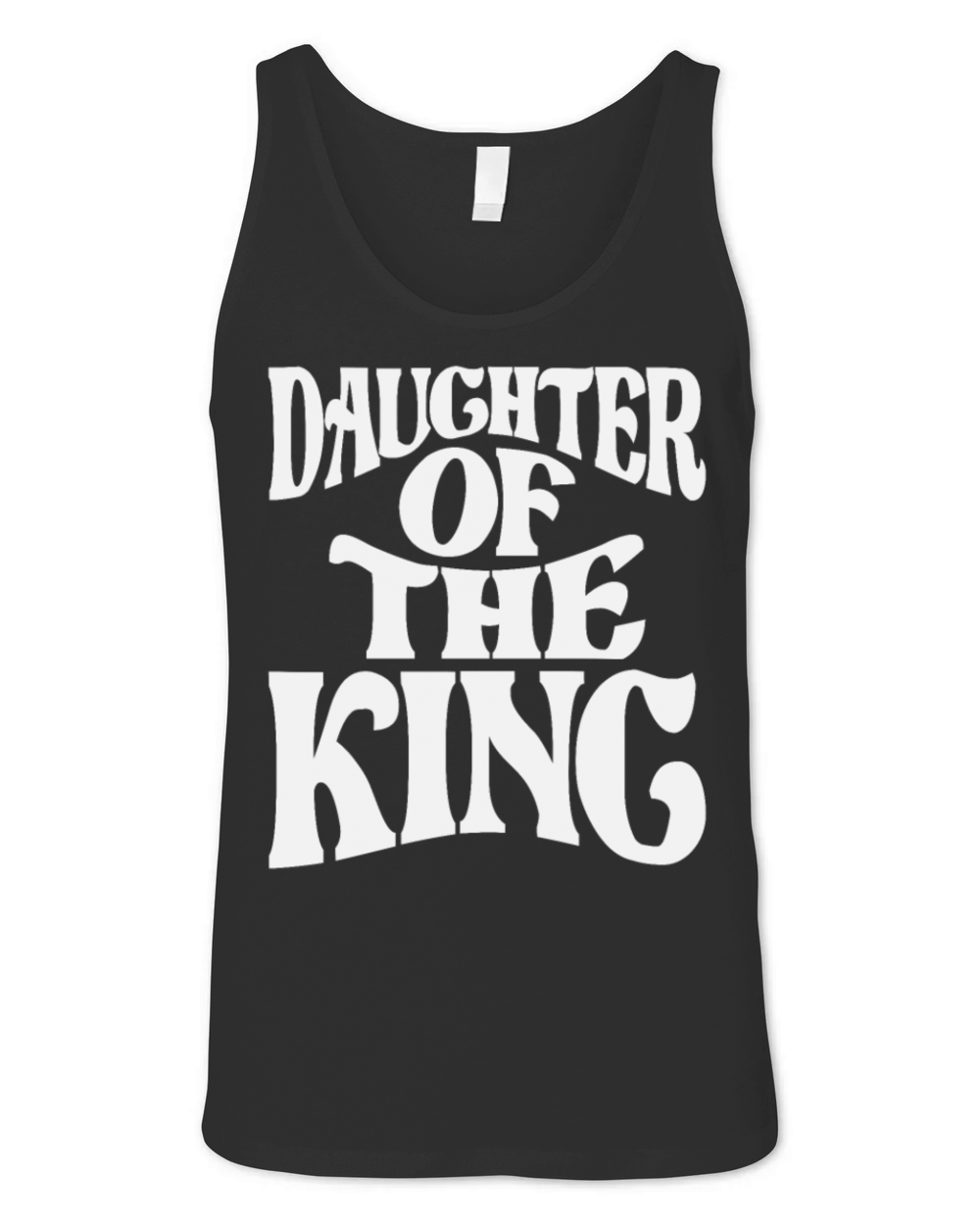 Daughter Of The King - Christian Quote Unisex Jersey Tank