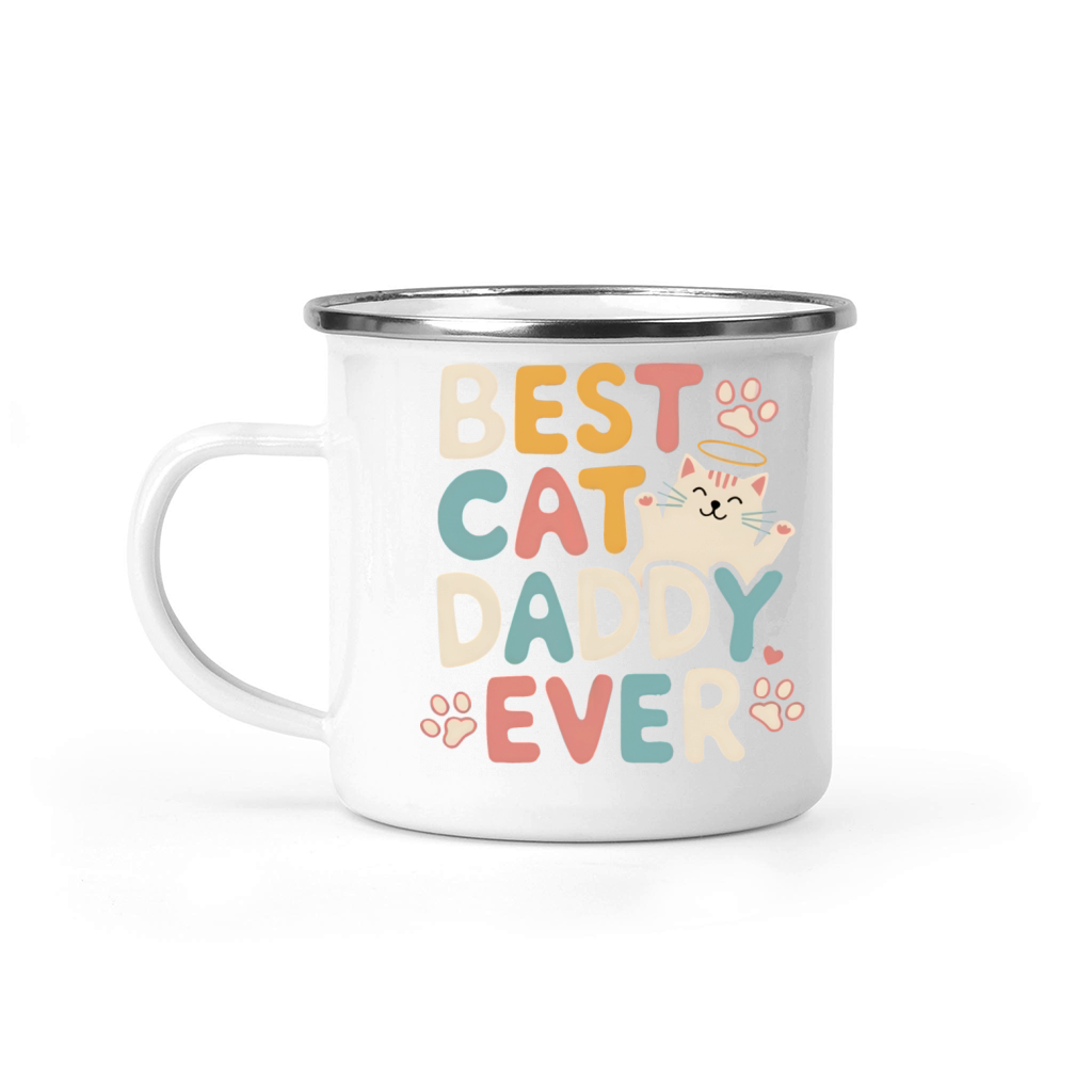 Best Cat Daddy Ever Camping Mug