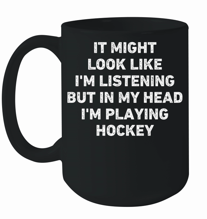 Hockey Player Funny Ceramic Mug