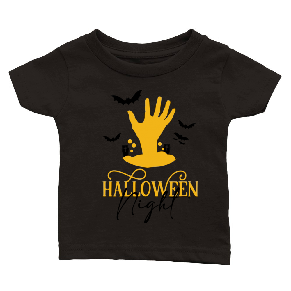 HALLOWEEN NIGHT Classic Baby Crewneck T-shirt