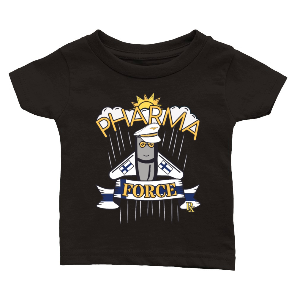 Pharmacy Finland Pharma Force Classic Baby Crewneck T-shirt