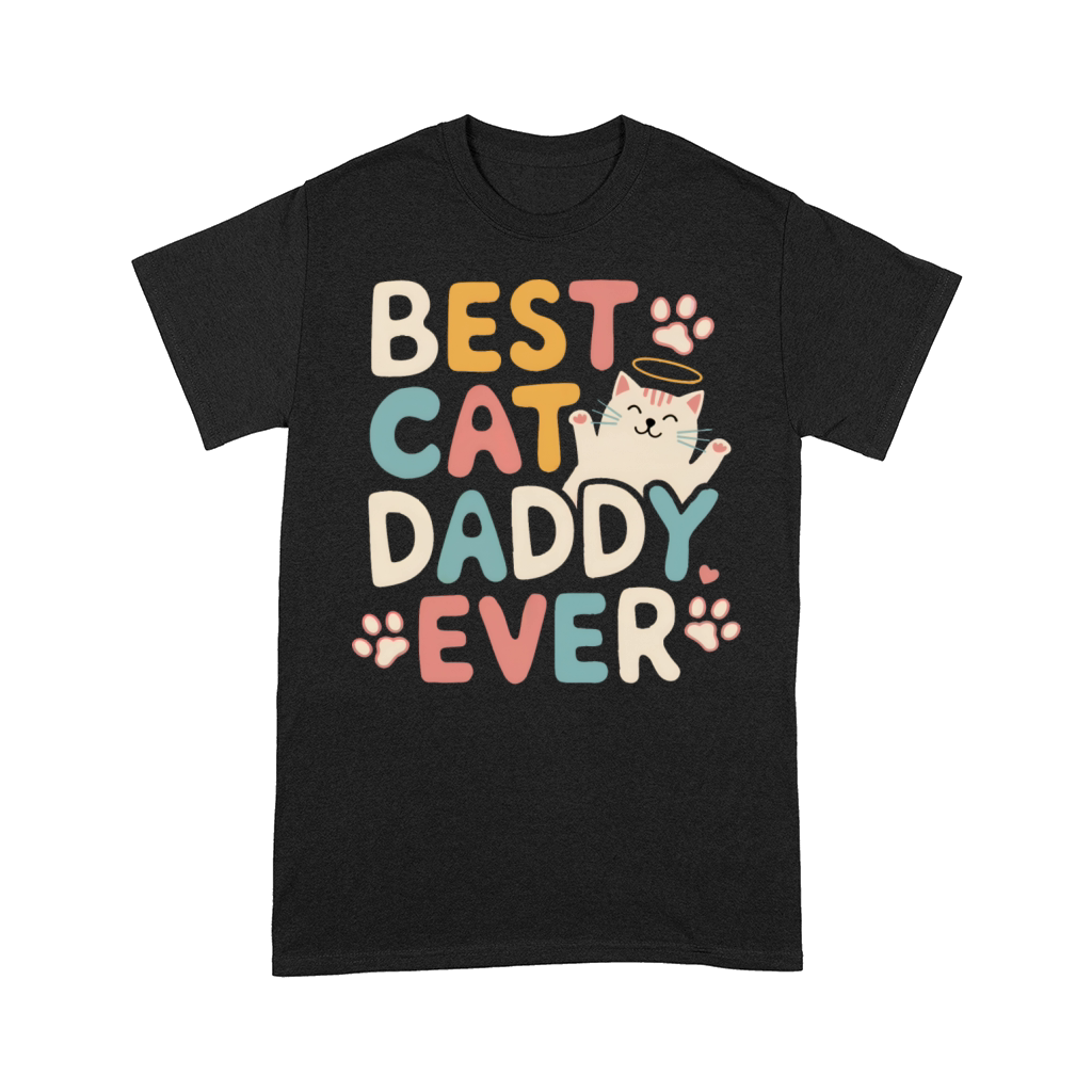 Best Cat Daddy Ever Comfort T-shirt