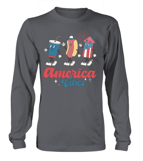 America Vibes Long sleeved Unisex