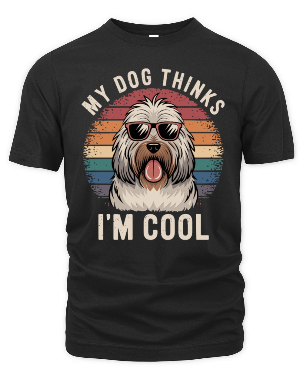 Maremma Sheepdog My Dog Thinks Im Cool Organic Unisex T-shirt