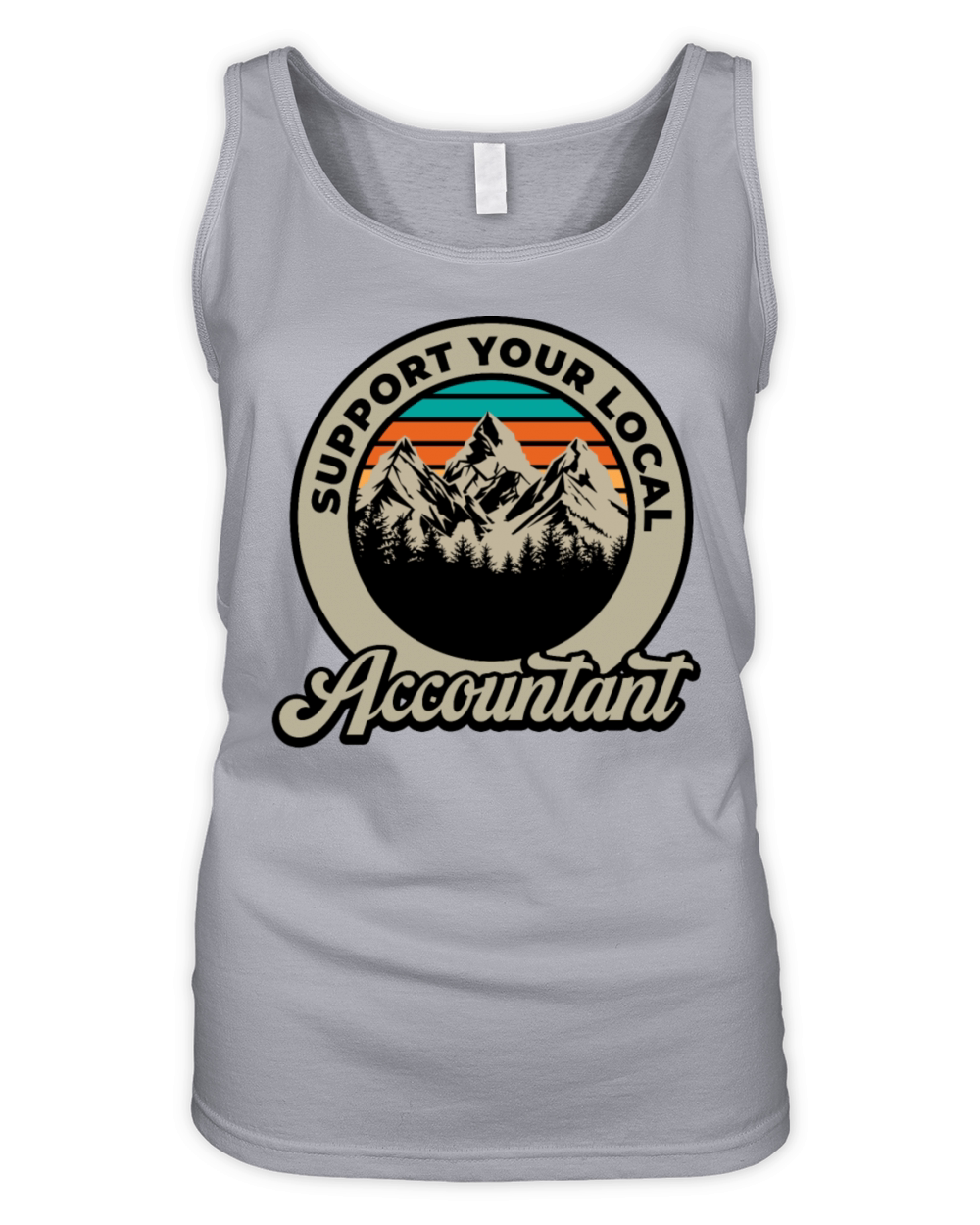 Accountant Organic Women's Tank Top