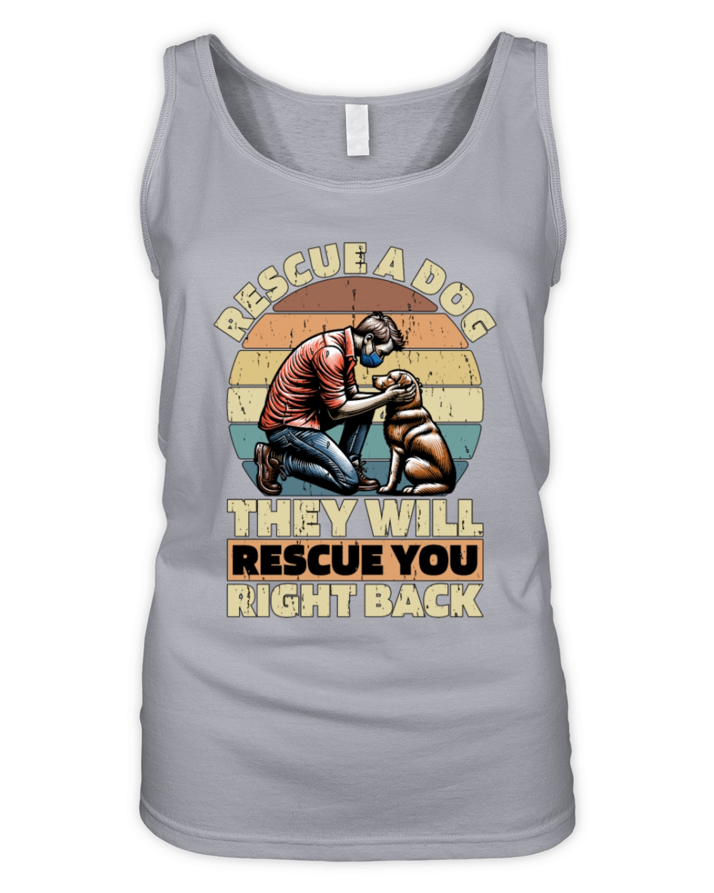 Animal Shelter Rescue A Dog They Will Animal Lover Organic Women's Tank Top