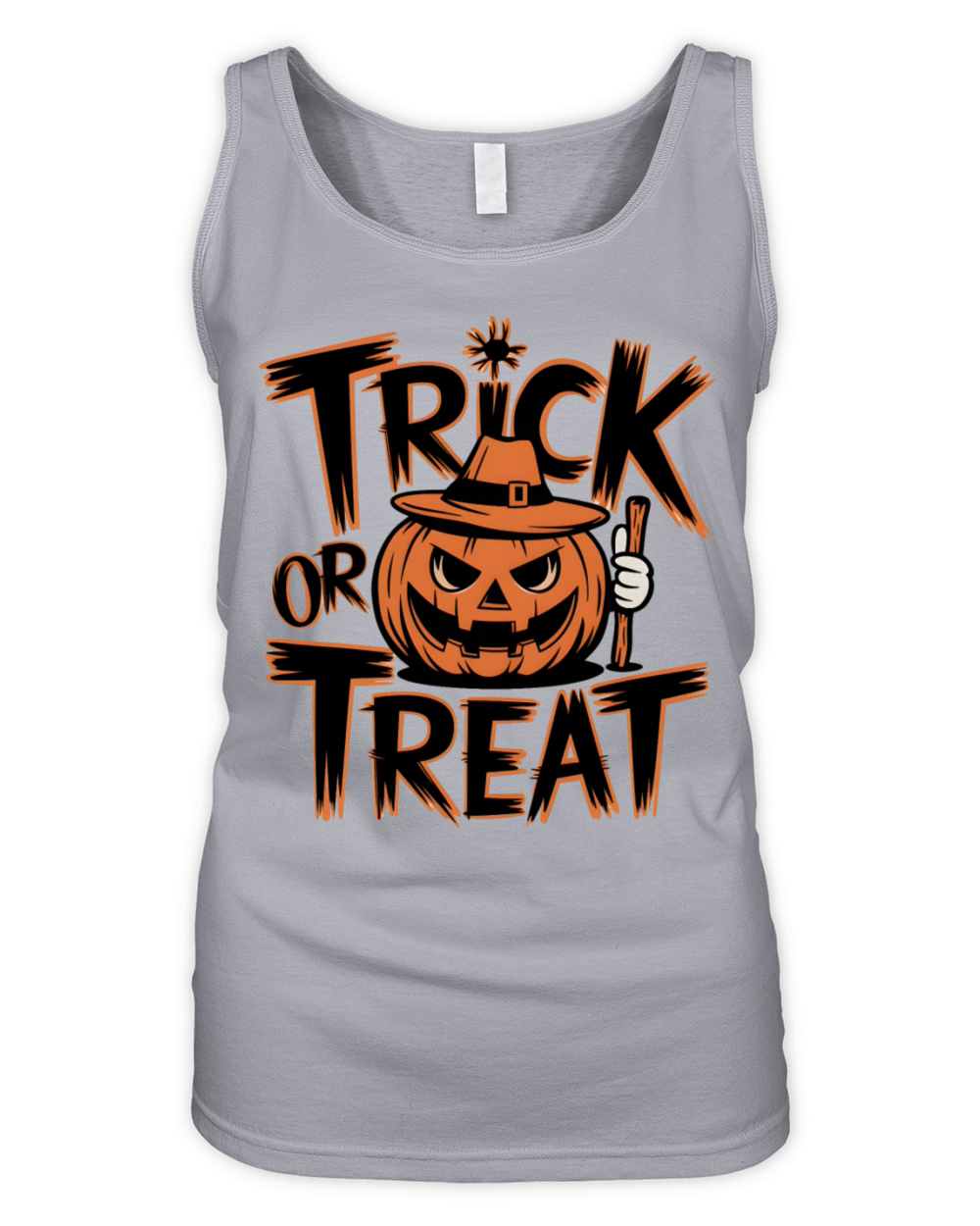 quotes Trick or treat halloween 3 Organic Women's Tank Top