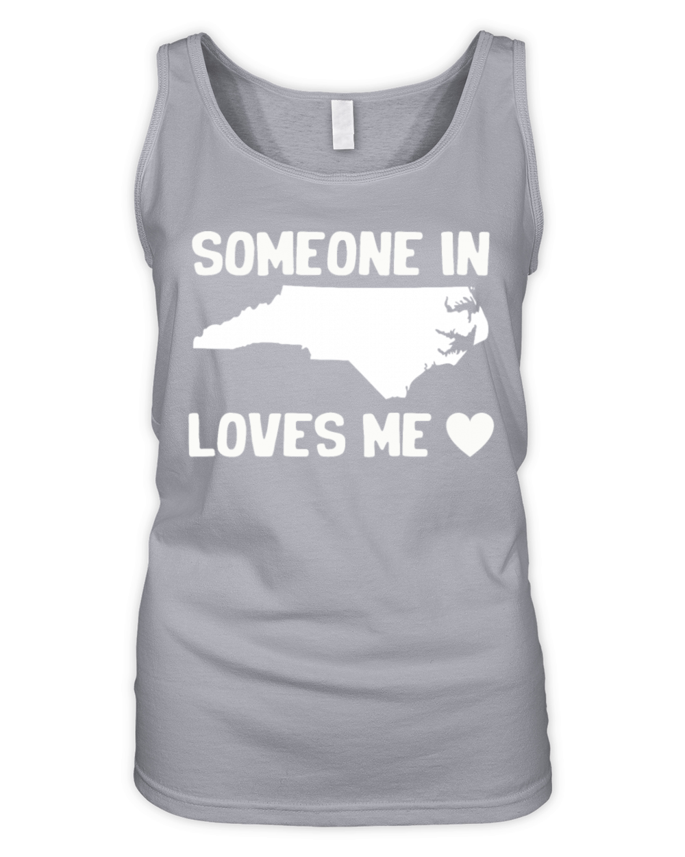 Someone In North Carolina Loves Me Organic Women's Tank Top