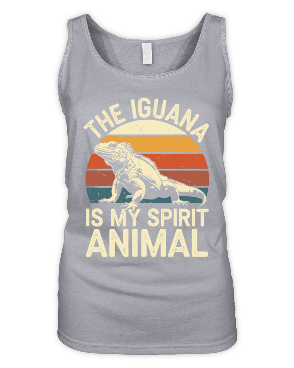 The Iguana Is My Spirit Animal Organic Women's Tank Top