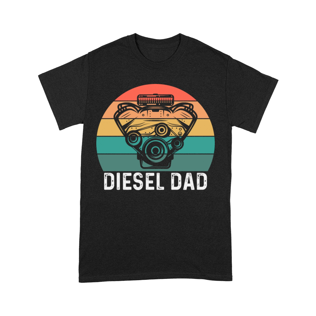 Vintage Diesel Mechanic Saying For Mechanic Dad Premium T-shirt