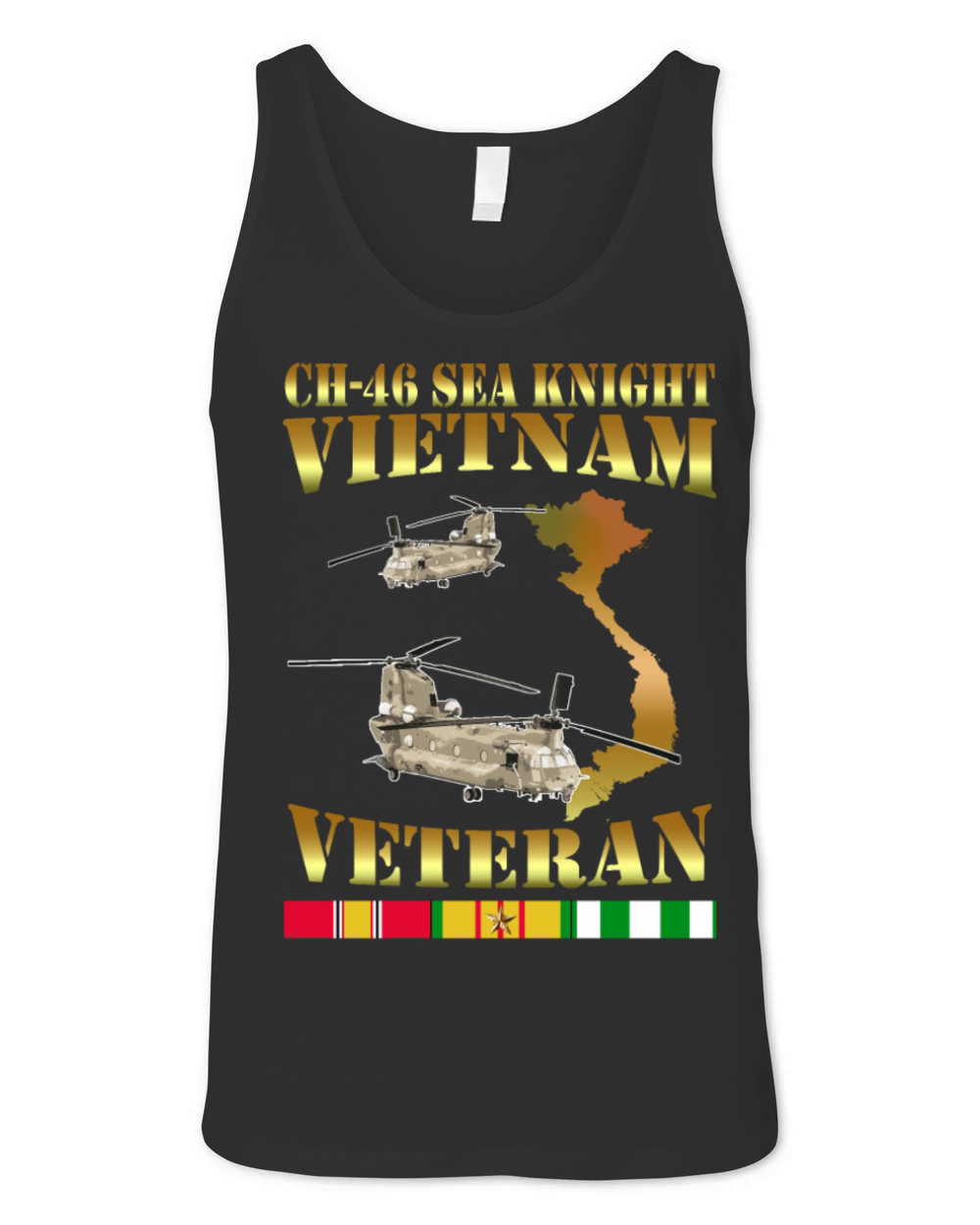 Ch 46 sea knight Unisex Jersey Tank