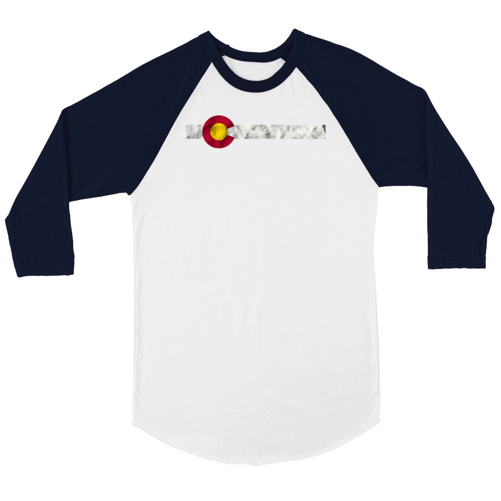 Colorado Vintage Unisex ¾ sleeve Raglan T-shirt