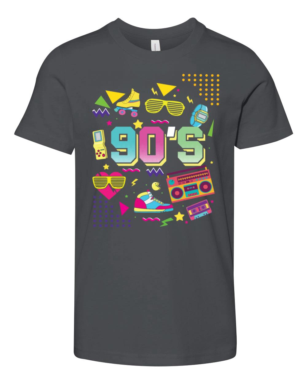 90s I love The 90s Vintage Retro Nineties Costume Youth Unisex Jersey Tee