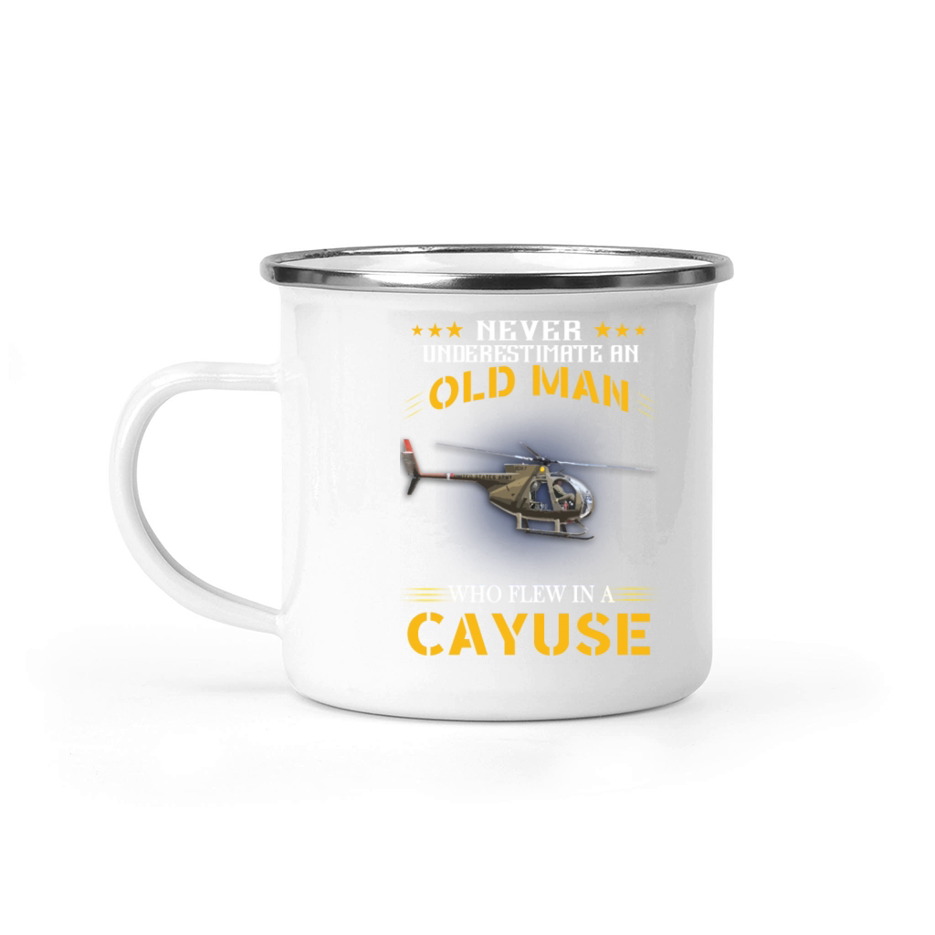 Hughes oh 6 cayuse helicopter Camping Mug