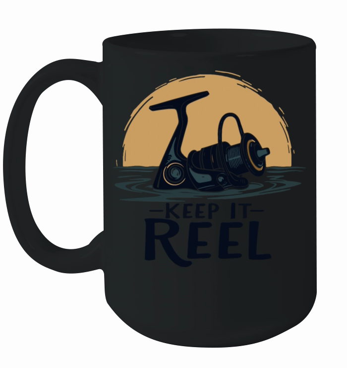 Keep It Reel - Fly fishng lovers Ceramic Mug