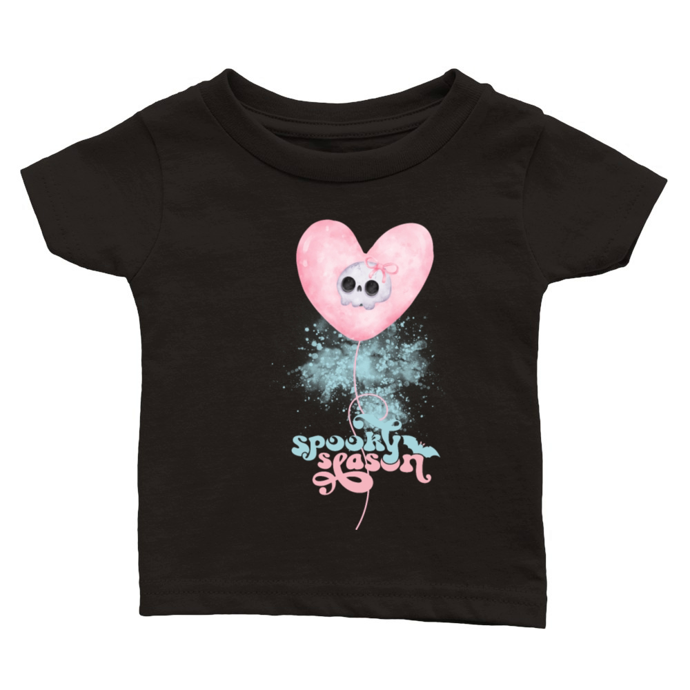 Pinkoween Funny Quote Pumpkin Princess Classic Baby Crewneck T-shirt