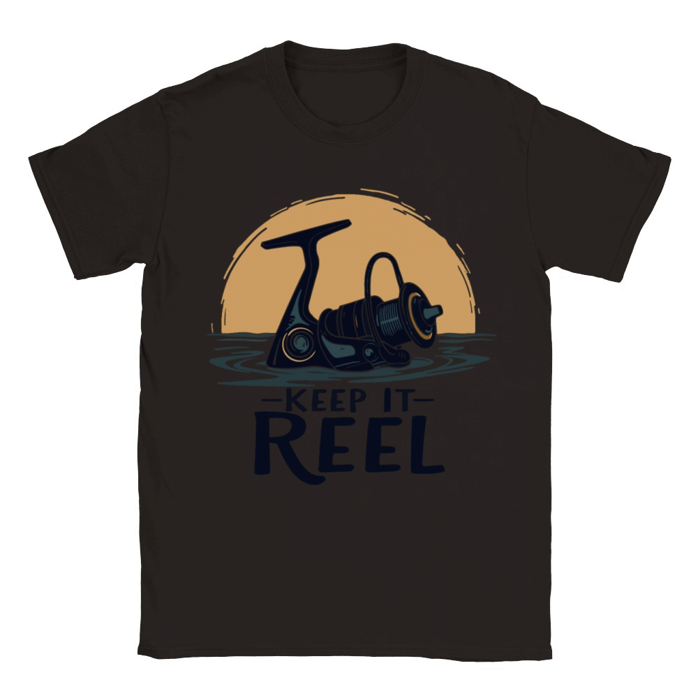Keep It Reel - Fly fishng lovers Classic Kids Crewneck T-shirt
