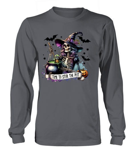 Vintage Halloween Vibes with Witchcraft Charm Long sleeved Unisex