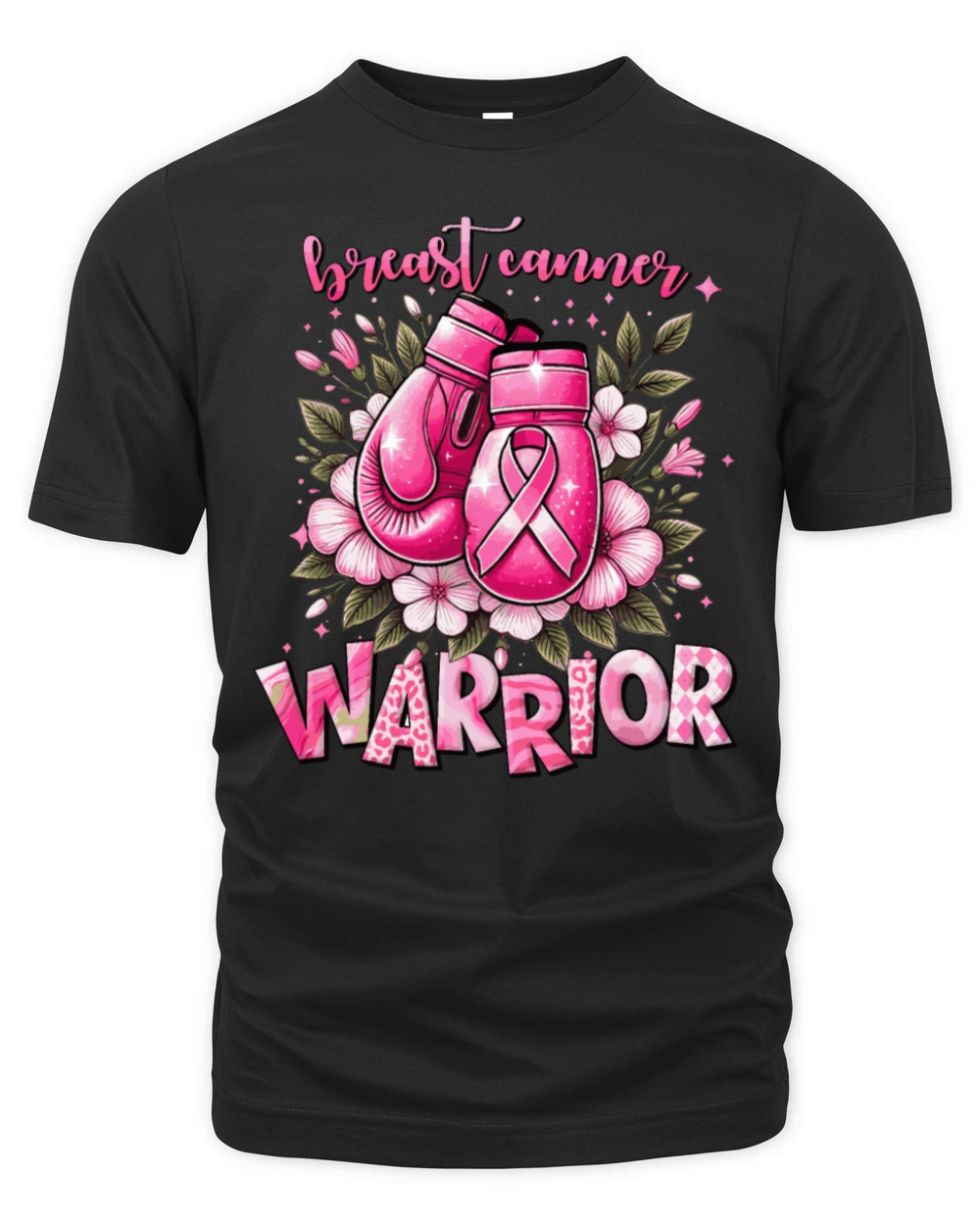 Breast Cancer Warrior Breast Cancer Awareness Organic Unisex T-shirt