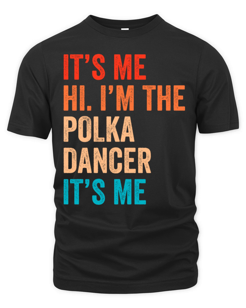 Funny Polka Dance Design for a Polka Muscian Organic Unisex T-shirt