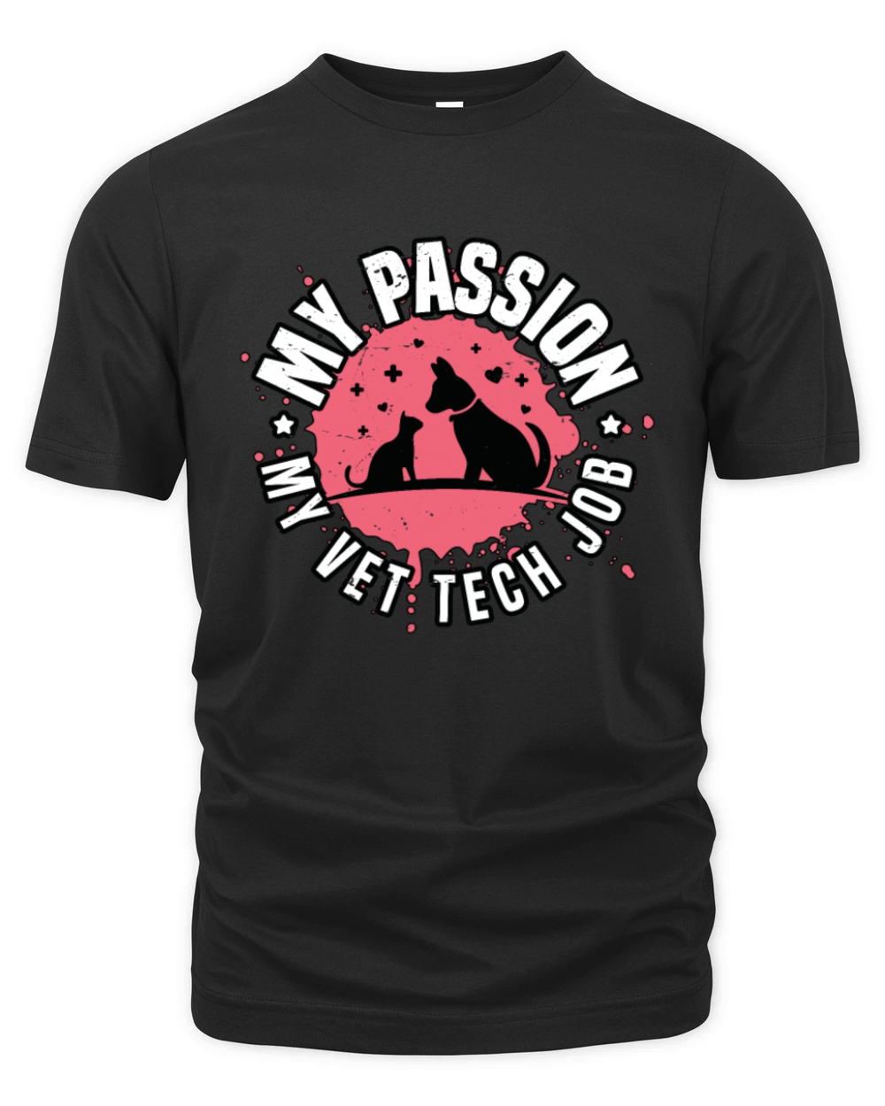 Vet Tech My Passion My Vet Tech Job Veterinarian Organic Unisex T-shirt