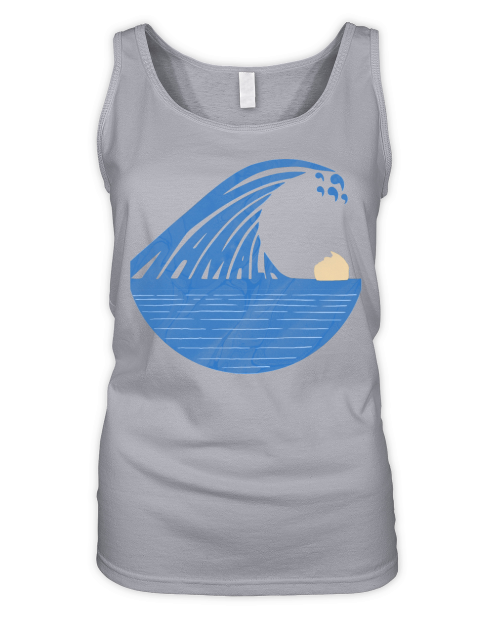 Wave of Blue Cats for Kamala Funny Trump For Women Organic Women's Tank Top
