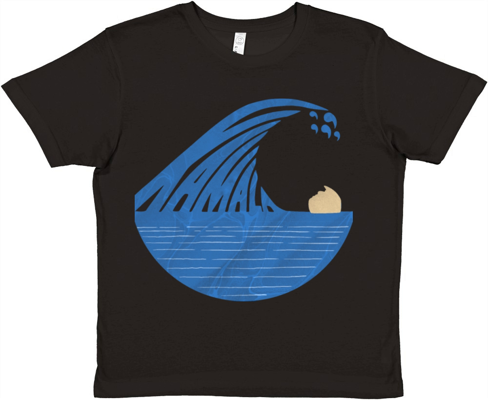 Wave of Blue Cats for Kamala Funny Trump For Women Premium Kids Crewneck T-shirt