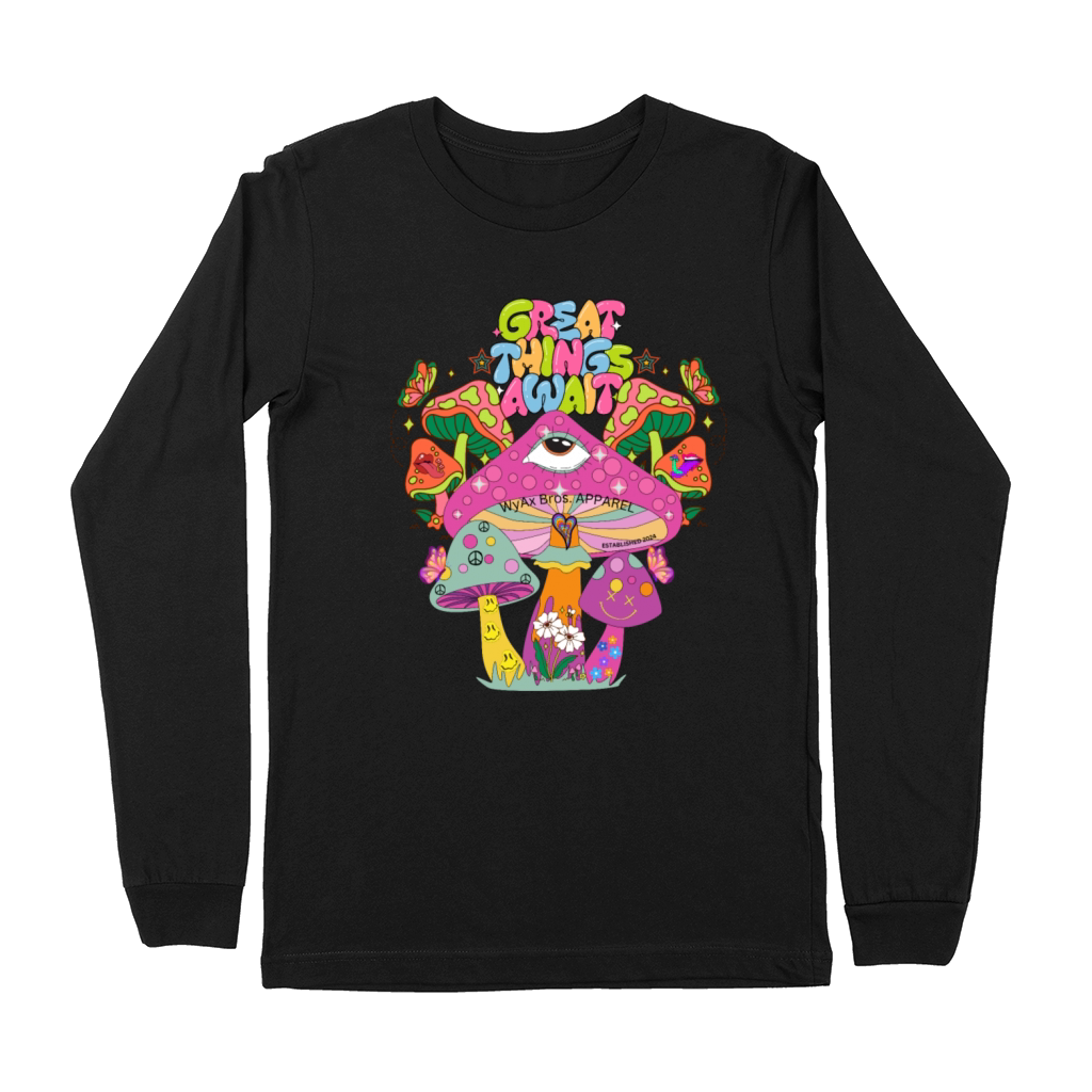 great things await Premium Long Sleeve