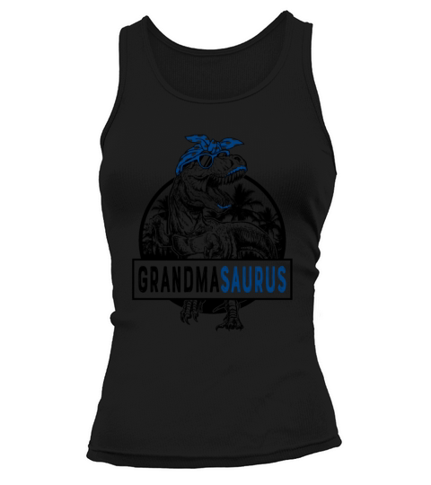 Grandmasaurus Fun Grandmasaurus Mothers Day 1WH3 Tank top Woman