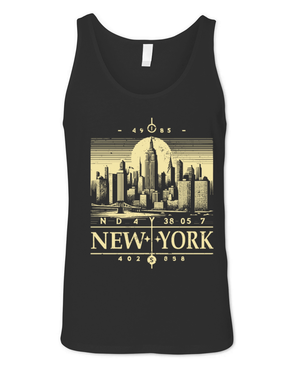 Retro New York City Vintage NY Graphic Tee Unisex Jersey Tank