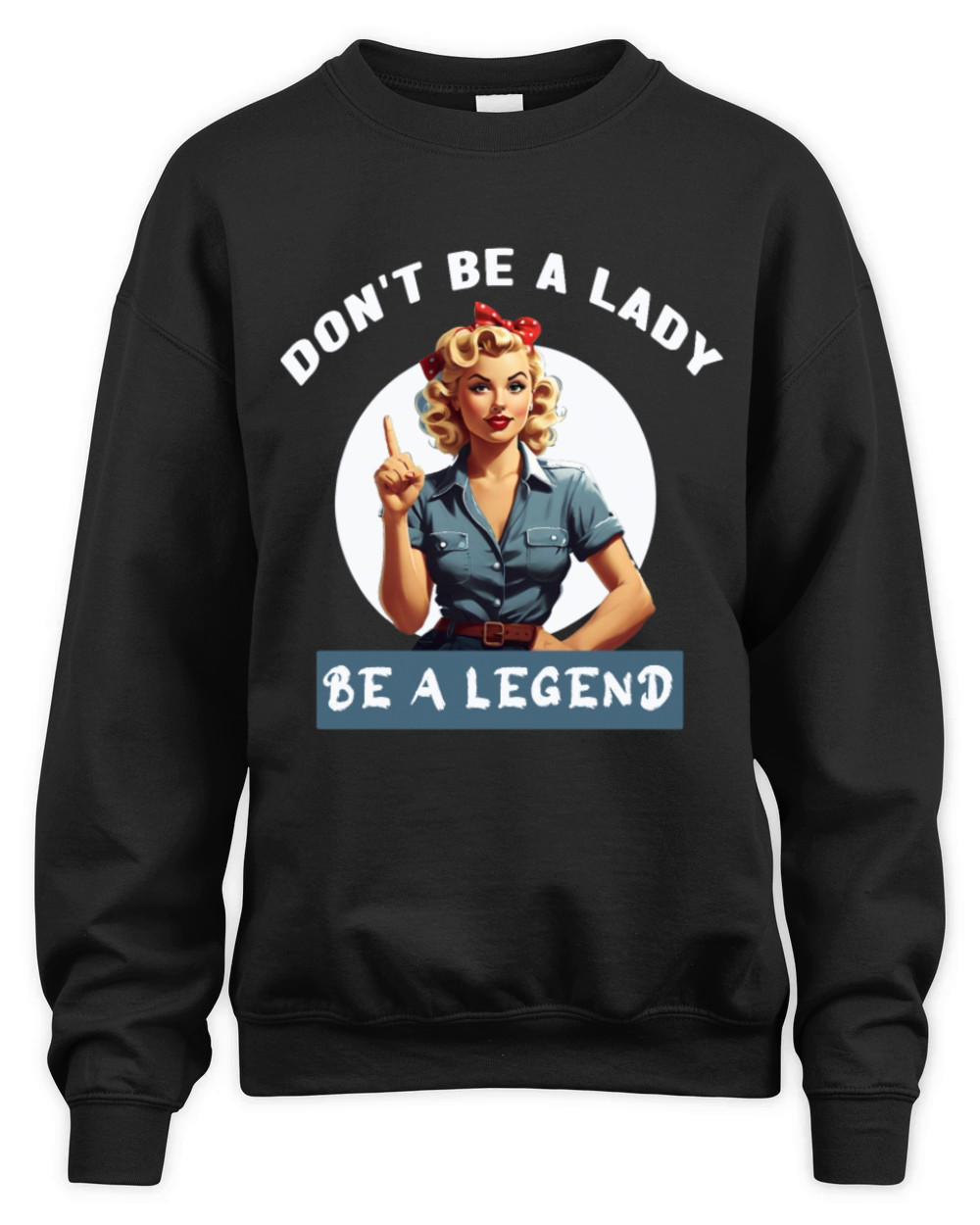 Be A Legend Unisex Premium Crewneck Sweatshirt
