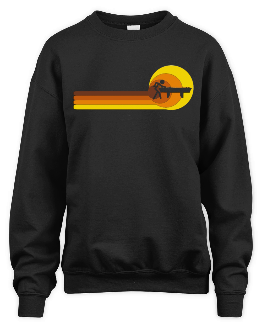 Billiard pool-Billiard table games Vintage Unisex Premium Crewneck Sweatshirt